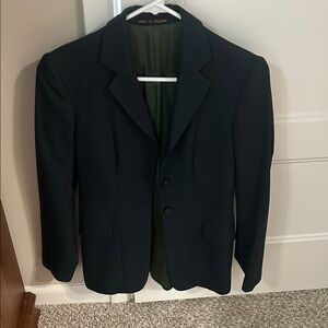 Vintage Emerald Green Women's Blazer